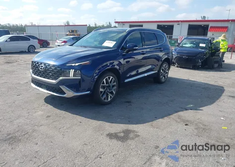 2022 Hyundai Santa Fe Calligraphy z USA, uszkodzony, nr VIN 5NMS54AL5NH403585